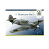 Maquette d'avion en plastique Hurricane Mk IIc Model kit 1/72