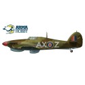 Maquette d'avion en plastique Hurricane Mk IIc Trop Model kit 1/72