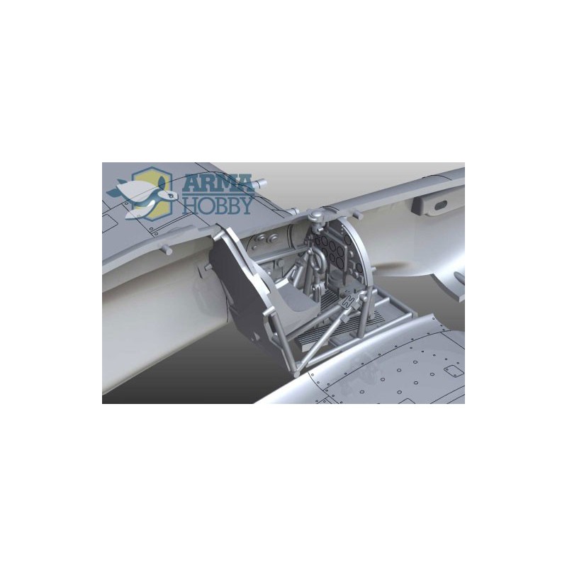 Maquette d'avion en plastique Hurricane Mk IIc Trop Model kit 1/72