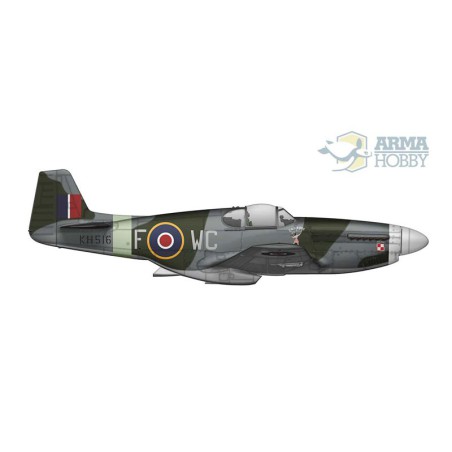 P-51 B/C Mustang Expert Set 1/72 plastic plane model | Scientific-MHD