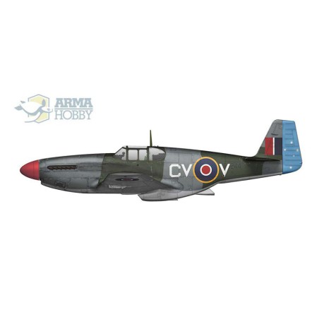 Maquette d'avion en plastique P-51 B/C Mustang Expert Set 1/72