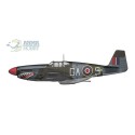 Maquette d'avion en plastique P-51 C Mustang Mk. III Model Kit 1/72