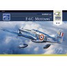 Maquette d'avion en plastique F-6C Mustang Expert set 1/72