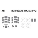 Hurricane MK II B/C plastic plane model Set 1/72 | Scientific-MHD