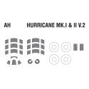 Maquette d'avion en plastique Hurricane Mk II b/c Expert set 1/72