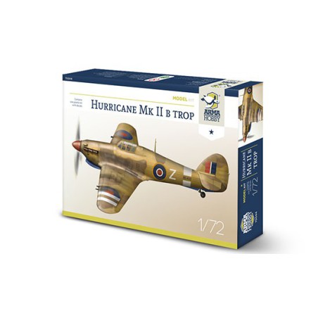 Hurricane MK II B plastic plane model too Model Kit 1/72 | Scientific-MHD