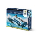 F4F-4 plastic plane model WildCat Expert Set 1/72 | Scientific-MHD