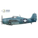 Maquette d'avion en plastique F4F-4 Wildcat Expert Set 1/72