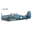 Maquette d'avion en plastique F4F-4 Wildcat Expert Set 1/72