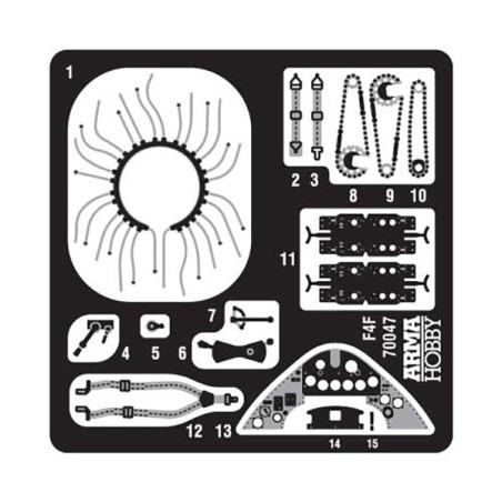 FM-1 & FM-2 plastic plane model WildCat Deluxe Set 1/72 | Scientific-MHD