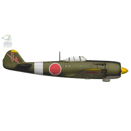 Nakajima Ki-84 Hayate Set 1/72 plastic plane model | Scientific-MHD