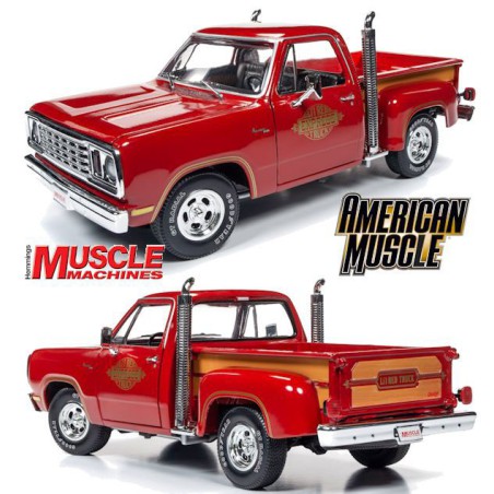 Voiture miniature Die Cast au1/18 Dodge Pick Up Lil Red 1/18