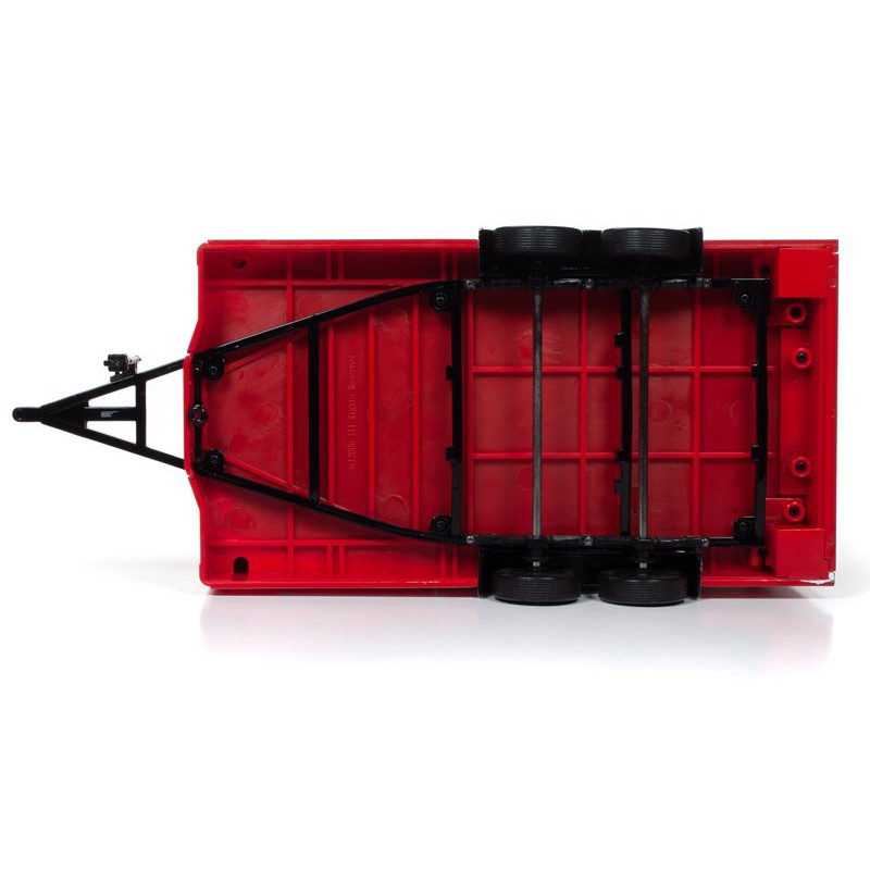 Voiture miniature Die Cast au1/18 Enclosed Trailer Red 1/18 Voiture miniature Die Cast au1/18 Enclosed Trailer Red 1/18
