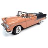 Voiture miniature Die Cast au1/18 Chevy Bel Air Convertible 1955 1/18
