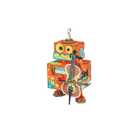 Easy mechanical 3D puzzle for model the cellist robot | Scientific-MHD
