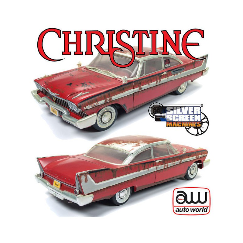 Voiture miniature Die Cast au1/18 Christine Plymouth Fury dirty 1/18