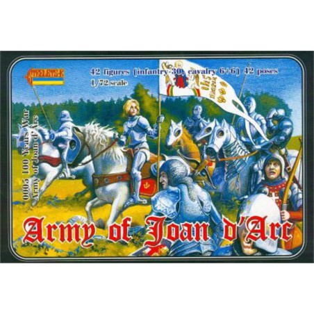 Figurine Armée de Jeanne d'Arc