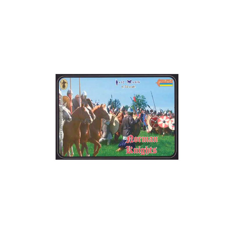 Figurine CHEVALIERS NORMANDS A CHEVAUX