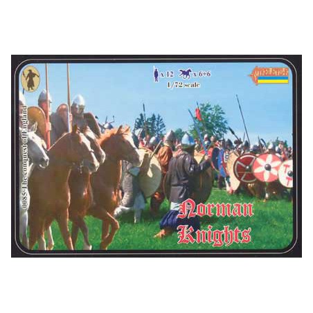 Figurine CHEVALIERS NORMANDS A CHEVAUX