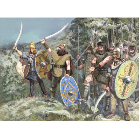Dacians figurine before battle 1/72 | Scientific-MHD