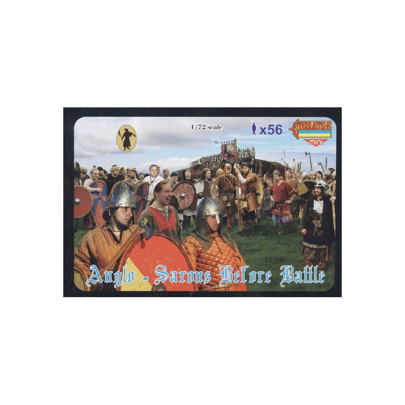 Figurine Anglo Saxons avt Bataille 1/72