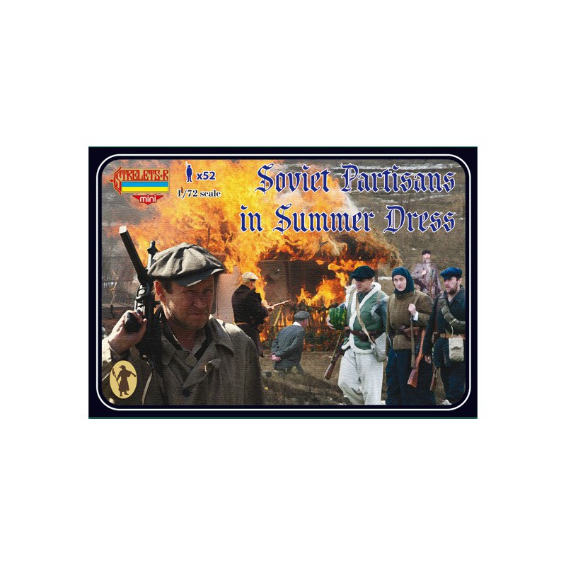 Figurine PartisansSoviétiques été 1/72