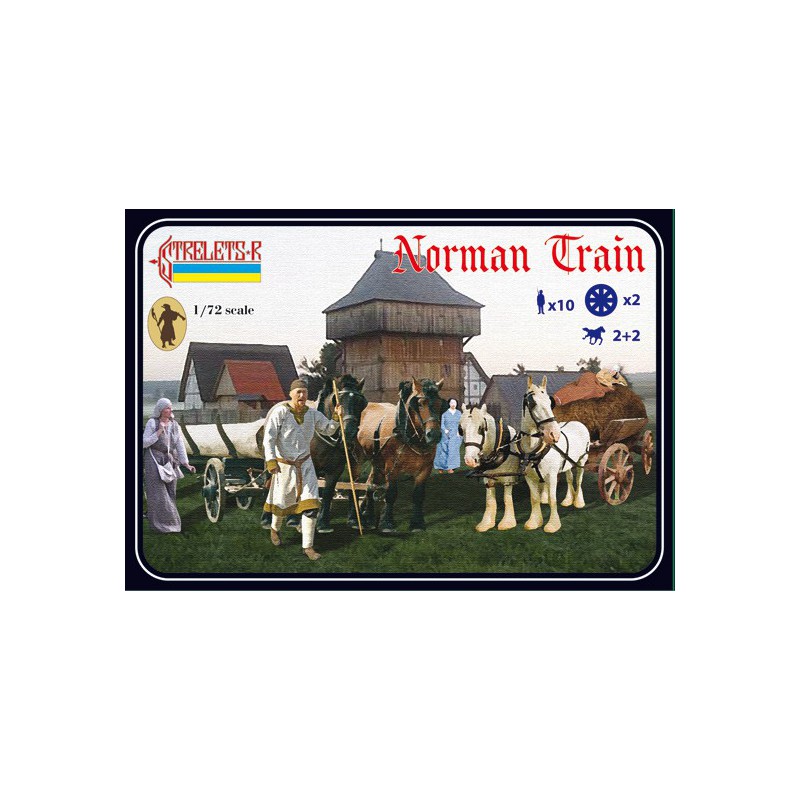 Figurine Attelage Normand 1/72