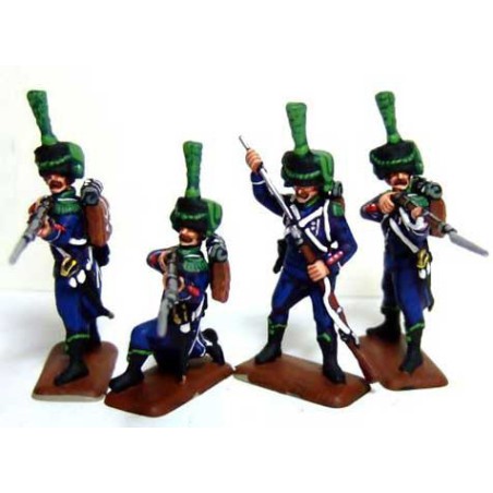 Figurine Voltigeurs Français 28mm