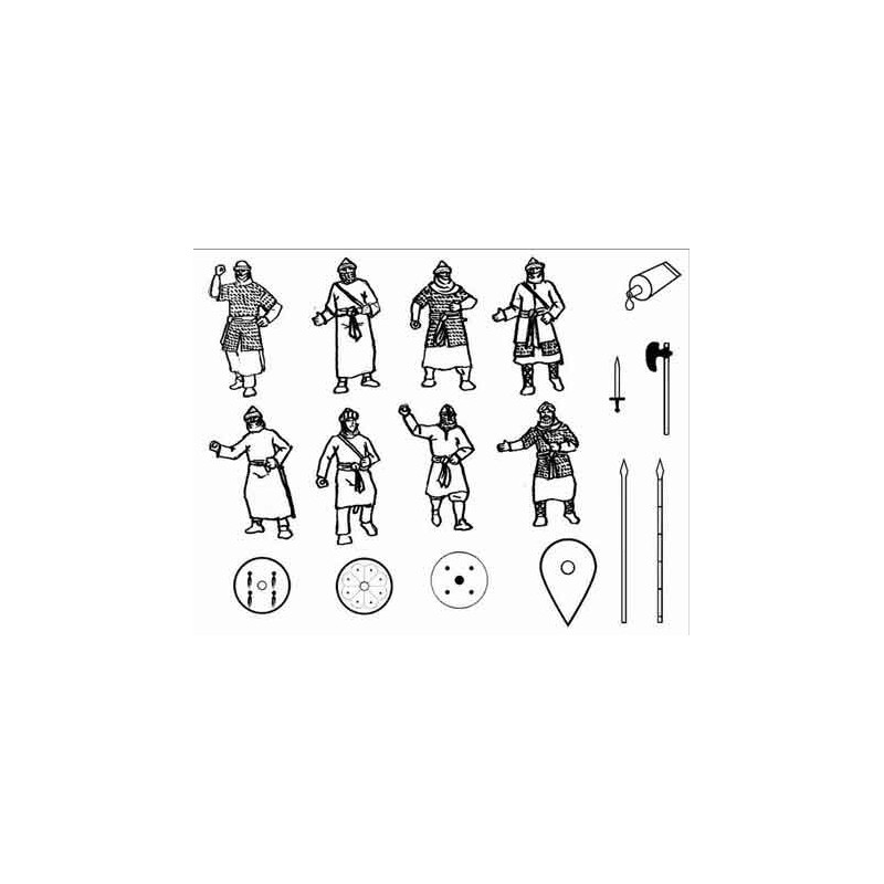 Figurine INFANTERIE ANDALOUSE 28 mm Figurine INFANTERIE ANDALOUSE 28 mm