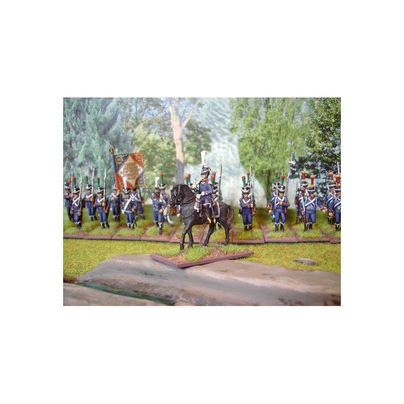 Figurine COMMANDEMENT FRANCAIS 28mm