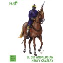 Schwere Kavallerie -Figur Andalusian28mm | Scientific-MHD