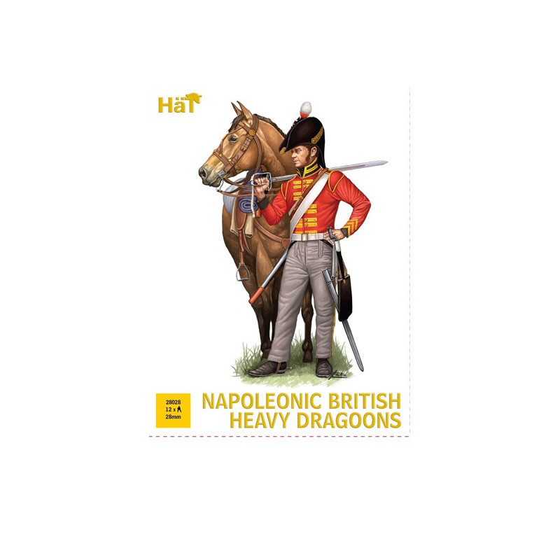 Figurine Napol. British Heavy Dragons 1/72