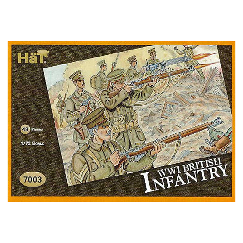 Figurine INFANT.BRITANNIQUE WWI 1/7