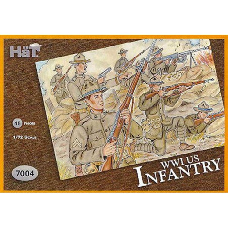 US WWI 1/72 Infanterie -Figurin | Scientific-MHD