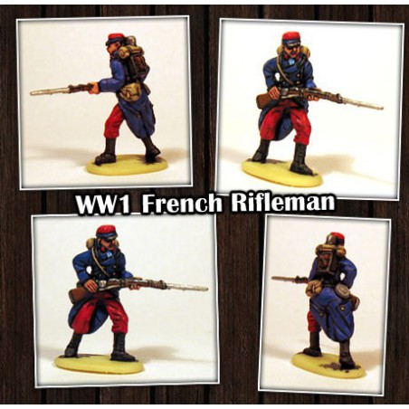 Figurine INFANTERIE FRANCAISE WWI1/72