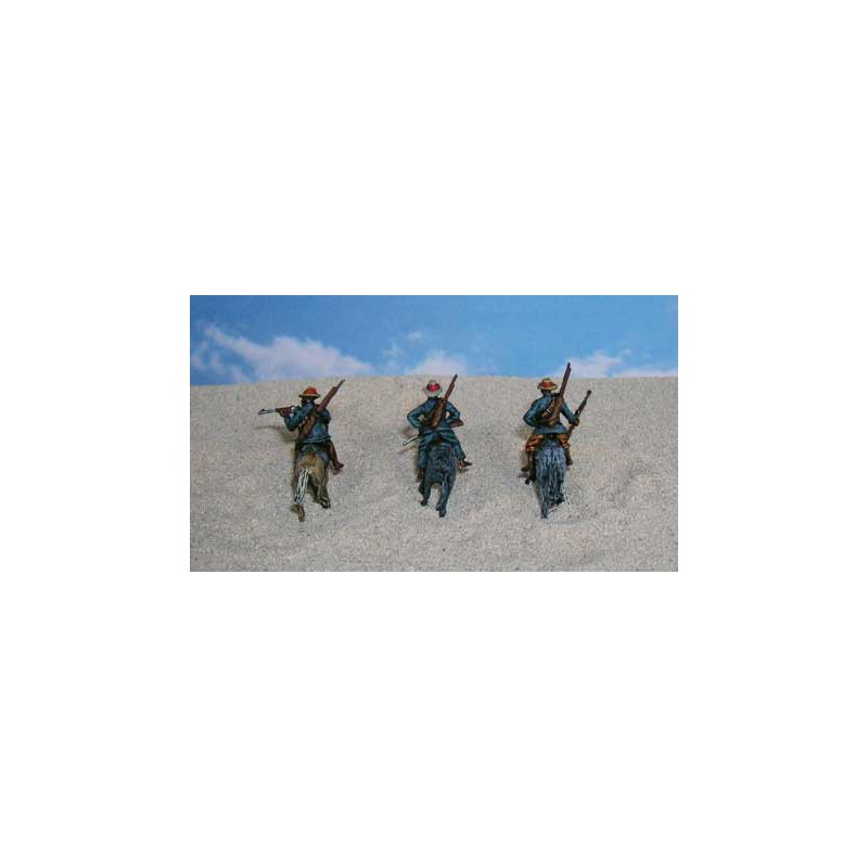 Figurine CAVALIERS GUERRE ZOULOUS 1/72
