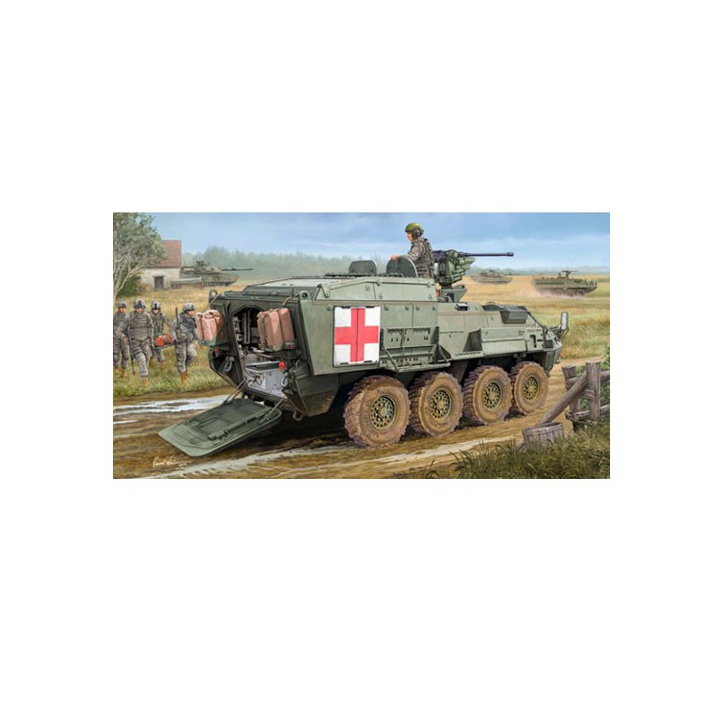 Maquette de Char en plastique M1133 STRYKER MEV Maquette de Char en plastique M1133 STRYKER MEV