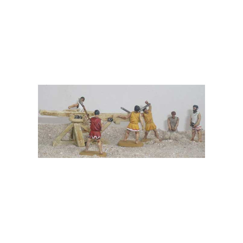 Figurine CATAPULTES GRECQUES 1/72