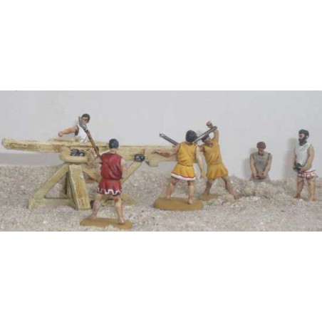 Figurine CATAPULTES GRECQUES 1/72