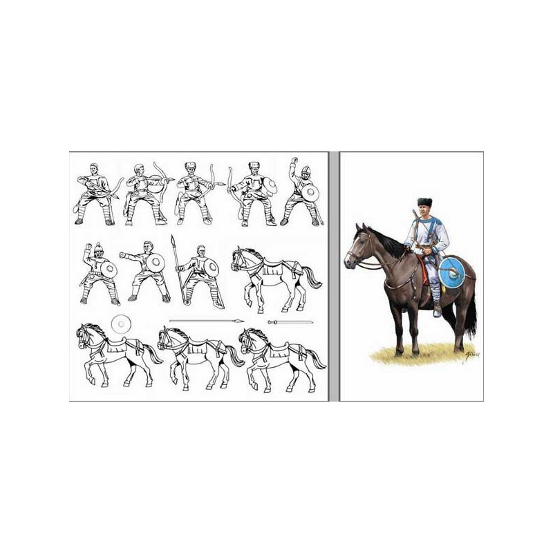 Figurine CAVALERIE ROMAINE TARDIVE 1/72