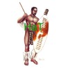 Zoulous warriors figure 1879 1/72 | Scientific-MHD
