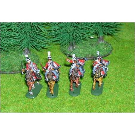 Figurine HUSSARS PRUSSIENS 18061/72