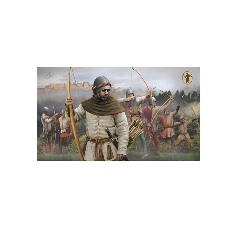 Figurine Archers Anglais 1/72