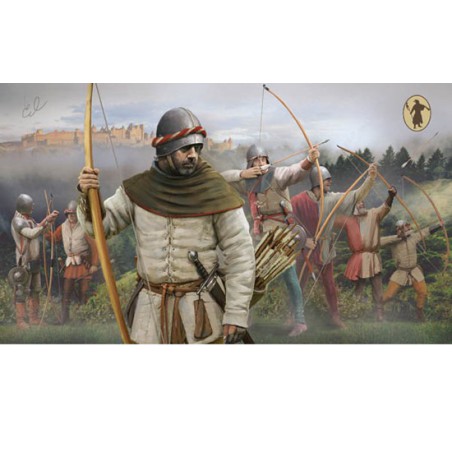 Figurine Archers Anglais 1/72