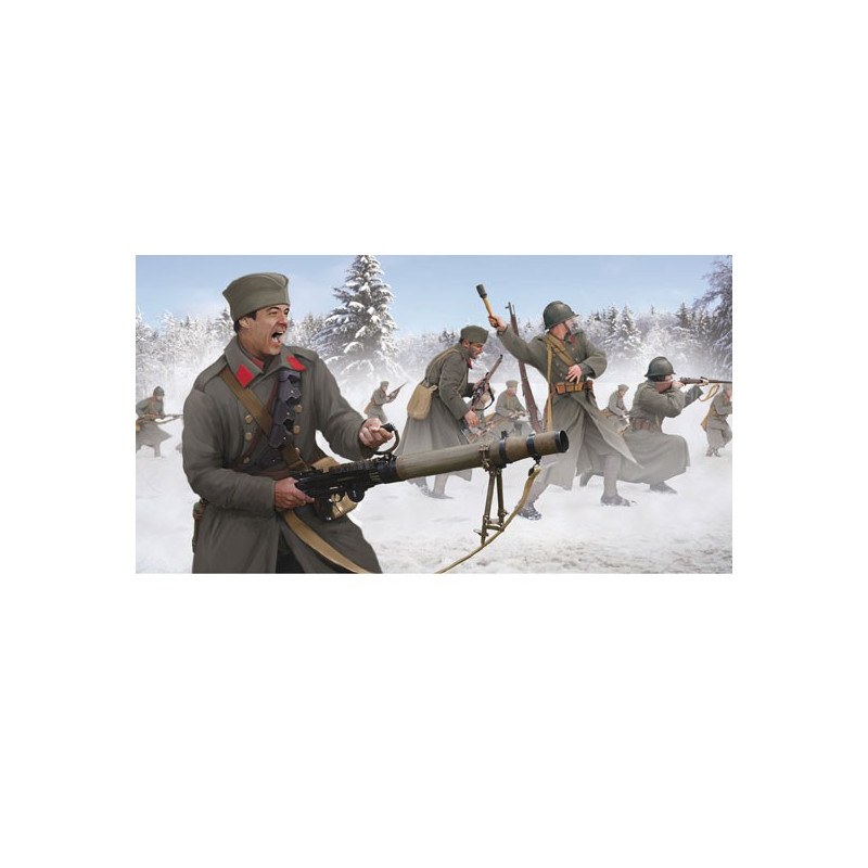 Figurine Infanterie Serbe Hiver 1/72
