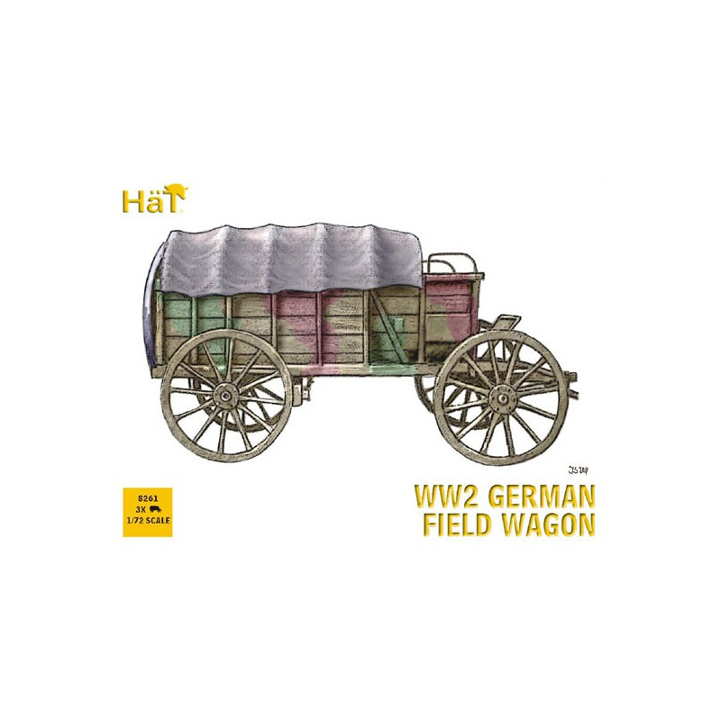 Figurine German Wagon WWII 1/72