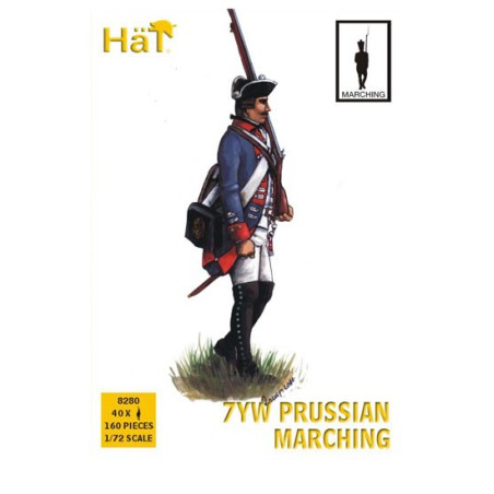 Figurine Infanterie Prusse en marche 1/72