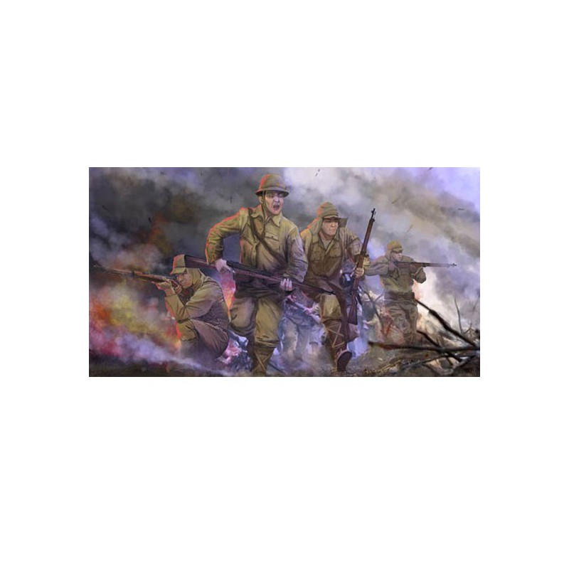 Figurine Armée Japonaise WWII 1/72