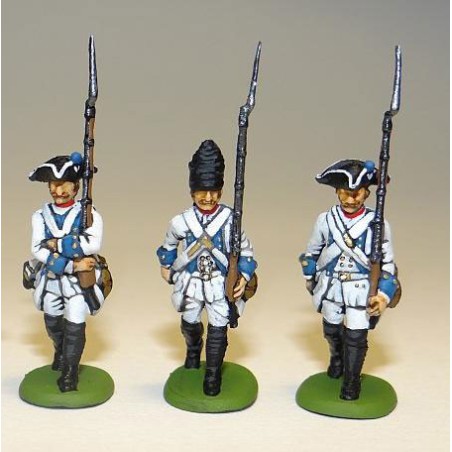 Figurine Seven years war Austrians marching 1/72