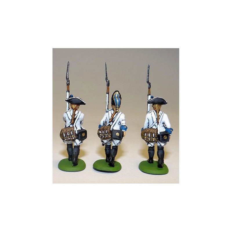 Figurine Seven years war Austrians marching 1/72